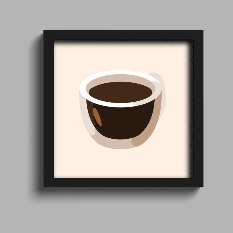 Espresso Framed